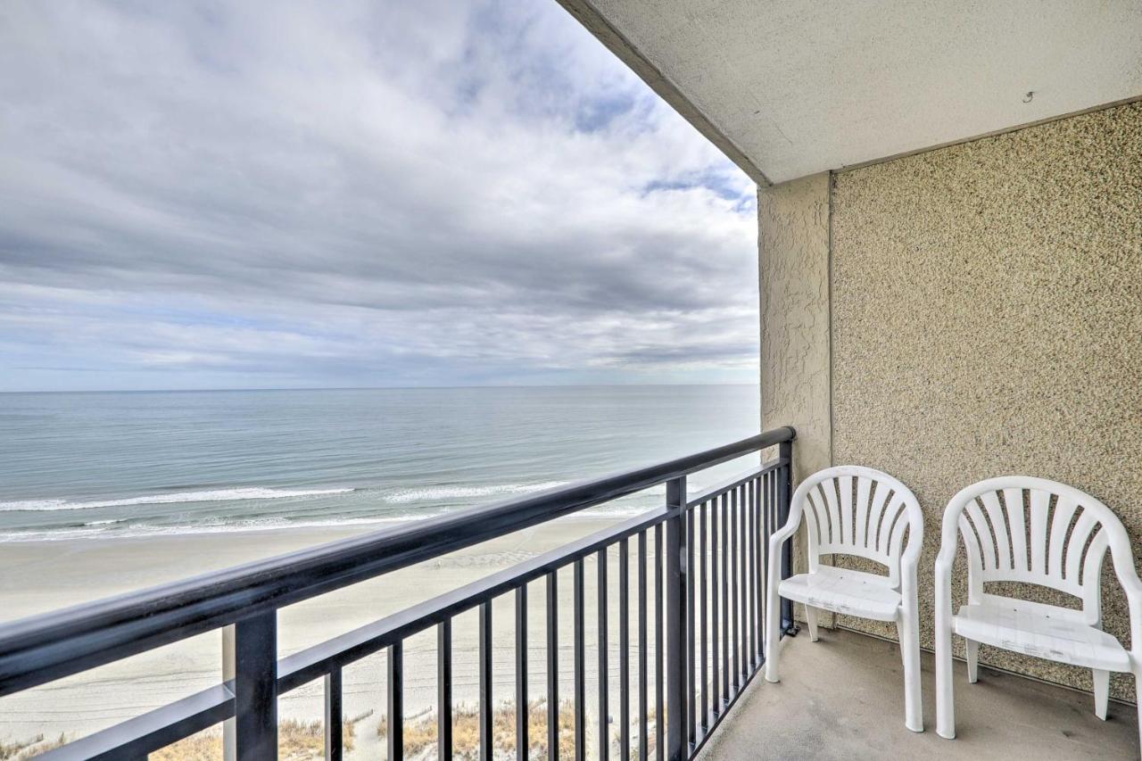 Oceanfront North Myrtle Beach Condo With Views! Exterior foto